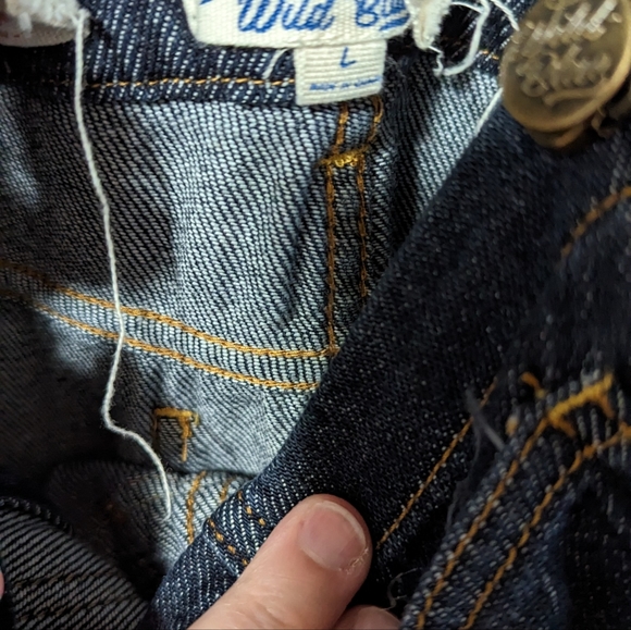 Dark jeans overalls - Picture 5 of 5